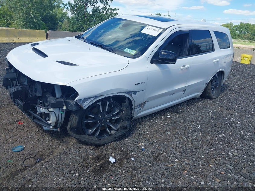 Vin: 1c4sdjct7lc330245, lot: 45877640, dodge durango r/t awd 20202