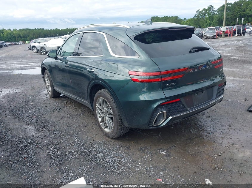 Vin: kmumadtb6nu058582, lot: 45877656, genesis gv70 2.5t awd 20223