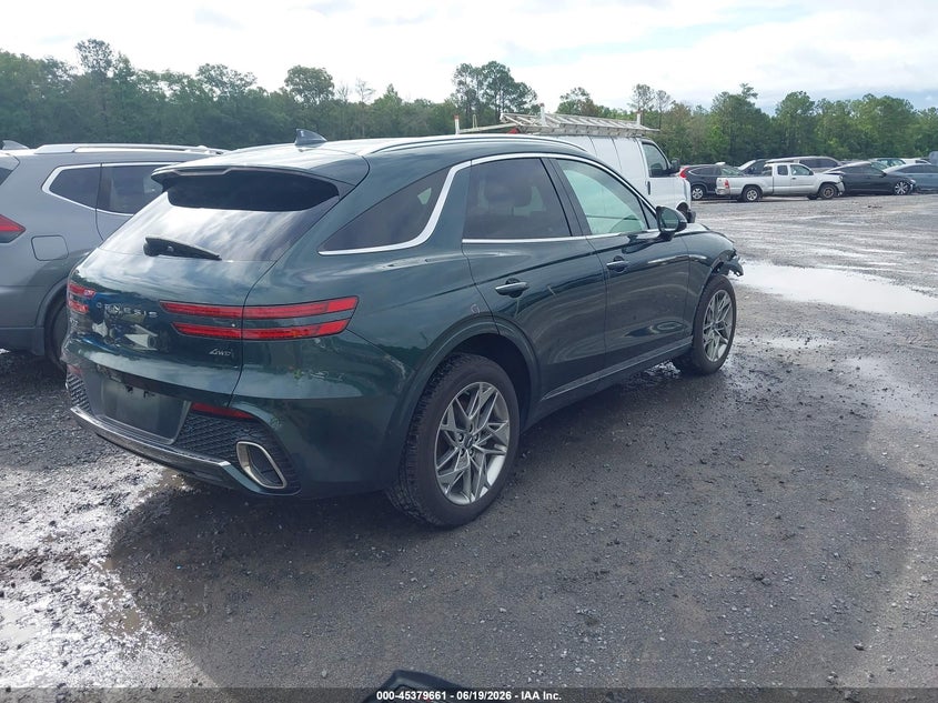 Vin: kmumadtb6nu058582, lot: 45877656, genesis gv70 2.5t awd 20224
