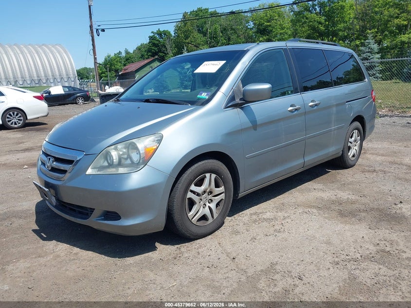 2007 Honda Odyssey Ex-L 5FNRL38657B126987 photo 1