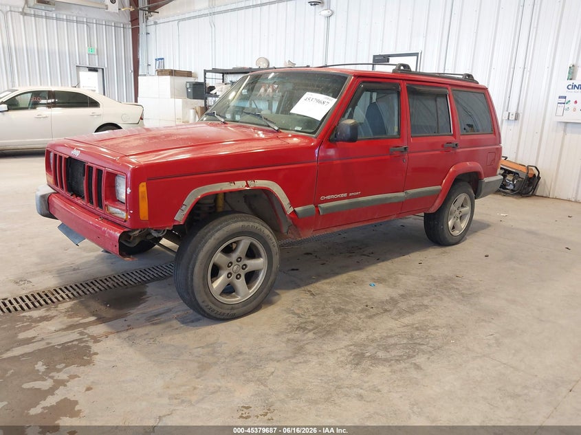 1J4FT48S0YL117046 2000 Jeep Cherokee Sport photo 1