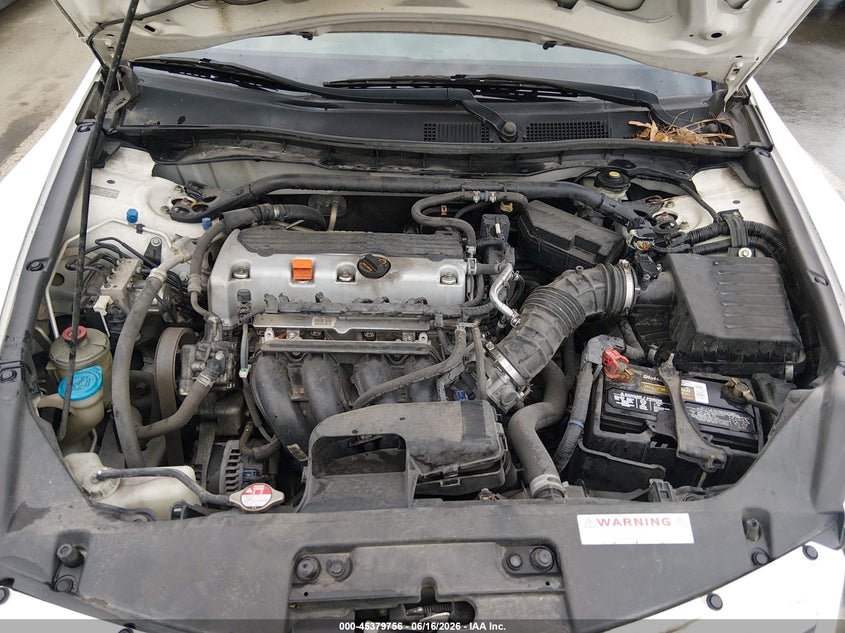 2012 HONDA ACCORD COUPE 2.4L I-4 DOHC, VVT, 190HP