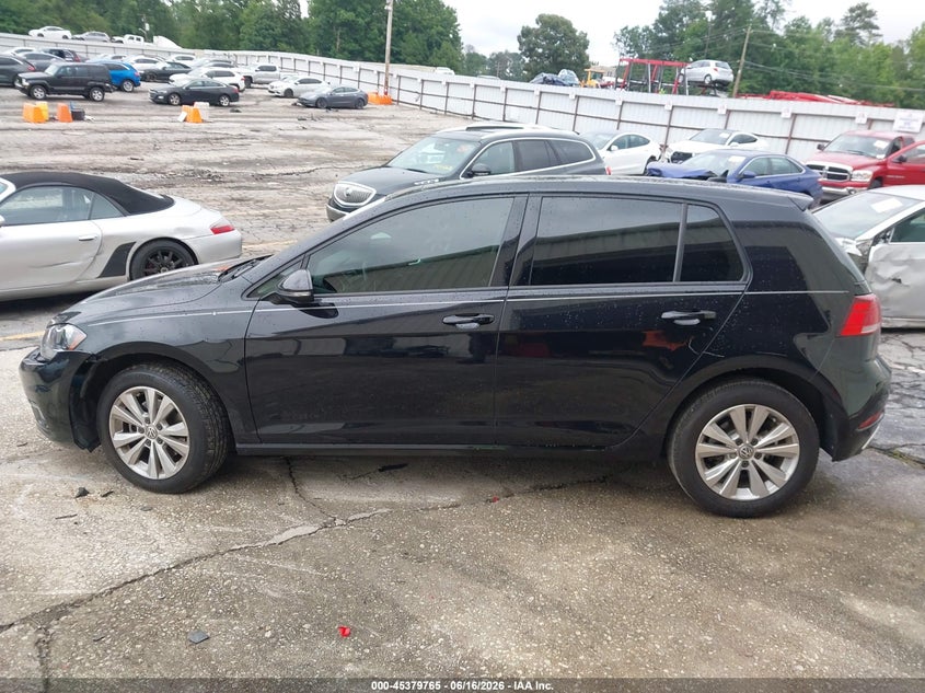 2018 Volkswagen Golf Tsi S/Tsi Se VIN: 3VWG17AUXJM280754 Lot: 45379765