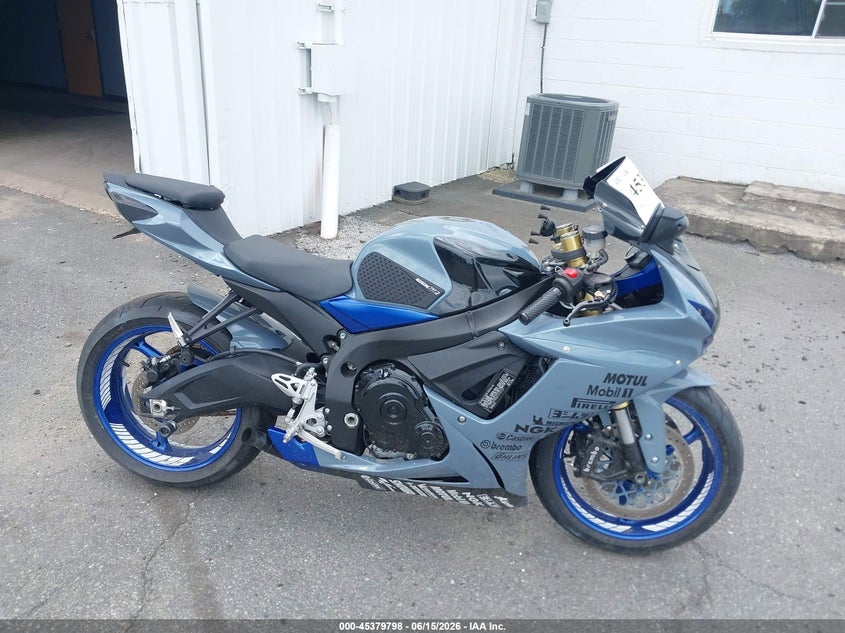 2012 Suzuki Gsx750 VIN: JS1GR7MA8C2102228 Lot: 45379798