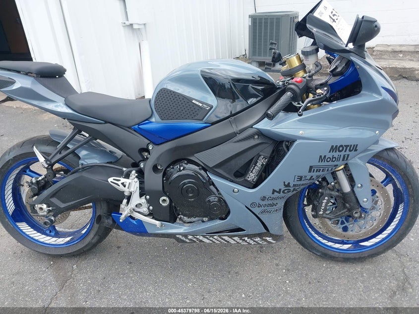 2012 Suzuki Gsx750 VIN: JS1GR7MA8C2102228 Lot: 45379798
