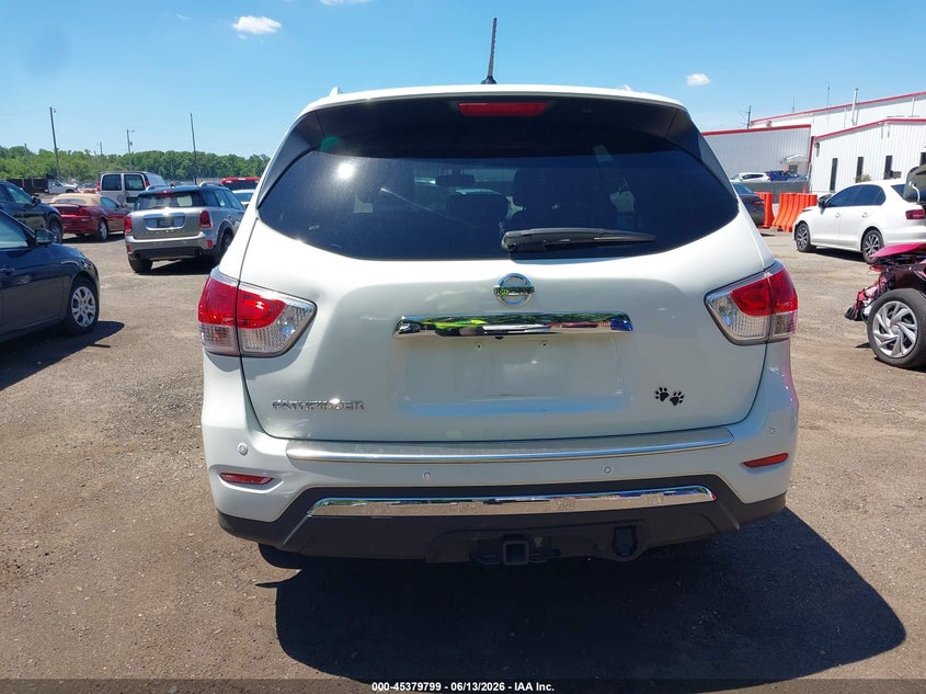 2015 Nissan Pathfinder Sl VIN: 5N1AR2MN6FC608331 Lot: 45379799