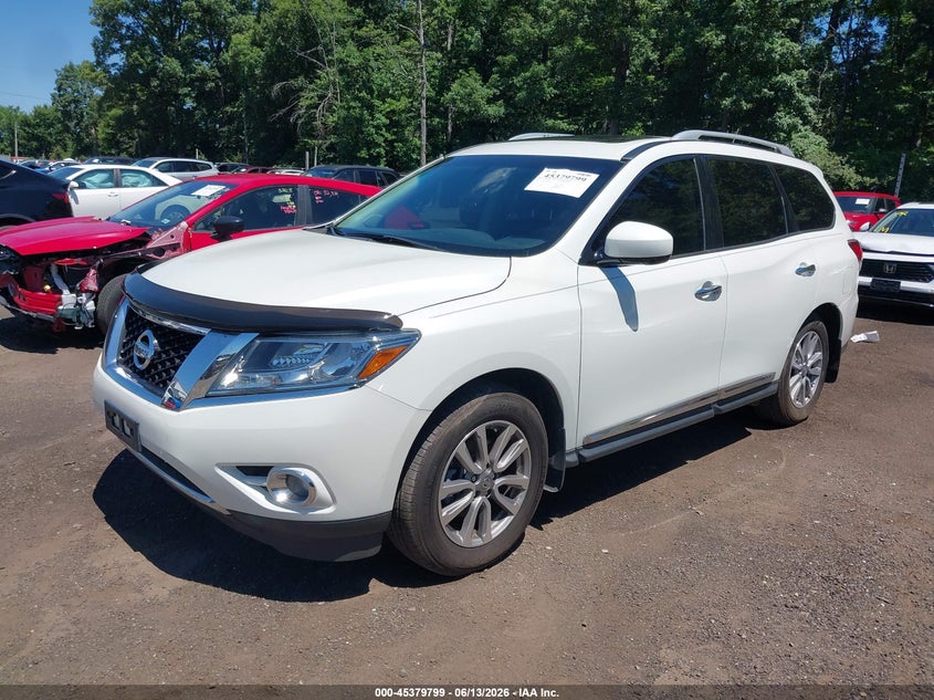 Vin: 5n1ar2mn6fc608331, lot: 45877794, nissan pathfinder sl 20152