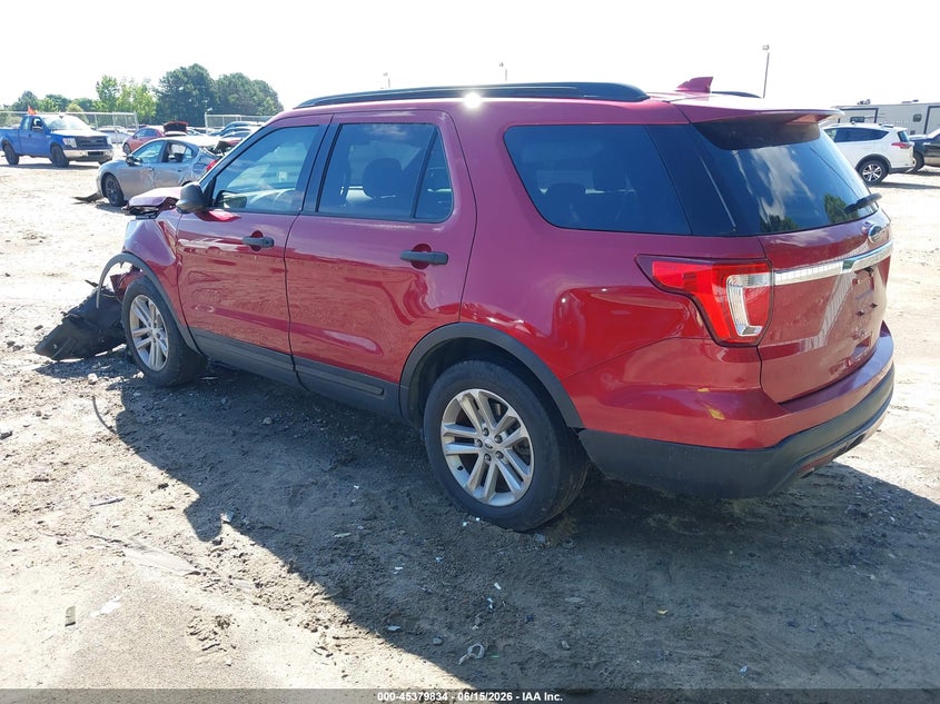 Vin: 1fm5k7b85ggc29962, lot: 45877829, ford explorer 20163