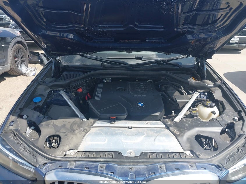 BMW X3 2022 VIN 5UX43DP07N9L57814