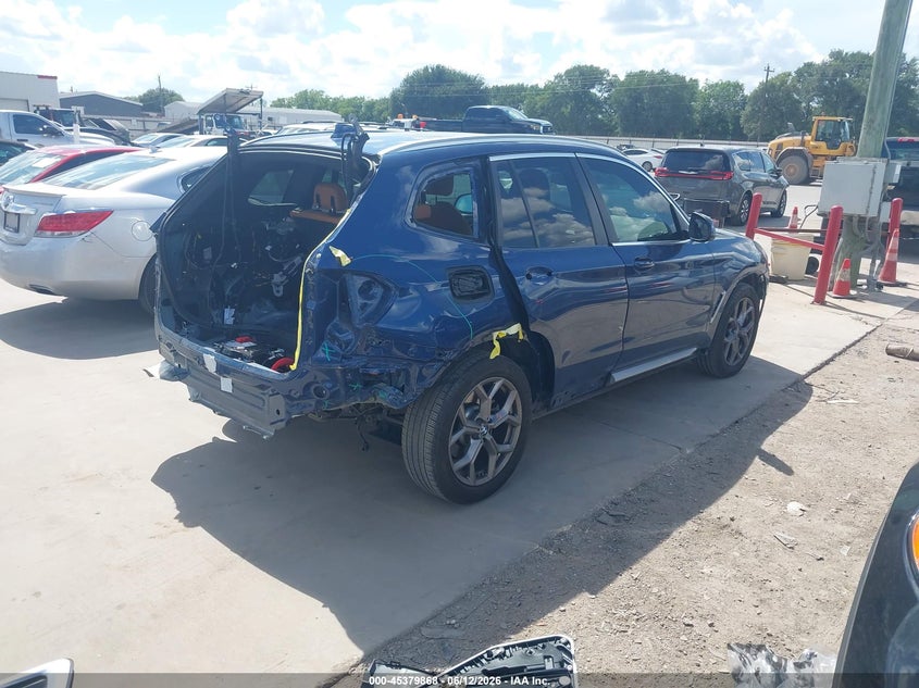 BMW X3 2022 VIN 5UX43DP07N9L57814