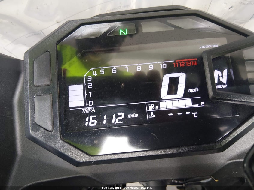 2025 Kawasaki Ex500 H VIN: ML5EXGH17SDA56727 Lot: 45379911