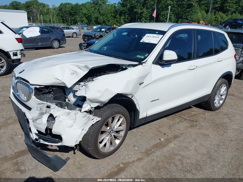 Vin: 5uxwx9c54h0d96867, lot: 45877929, bmw x3 xdrive28i 20172