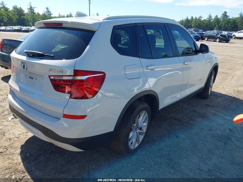 Vin: 5uxwx9c54h0d96867, lot: 45877929, bmw x3 xdrive28i 20174