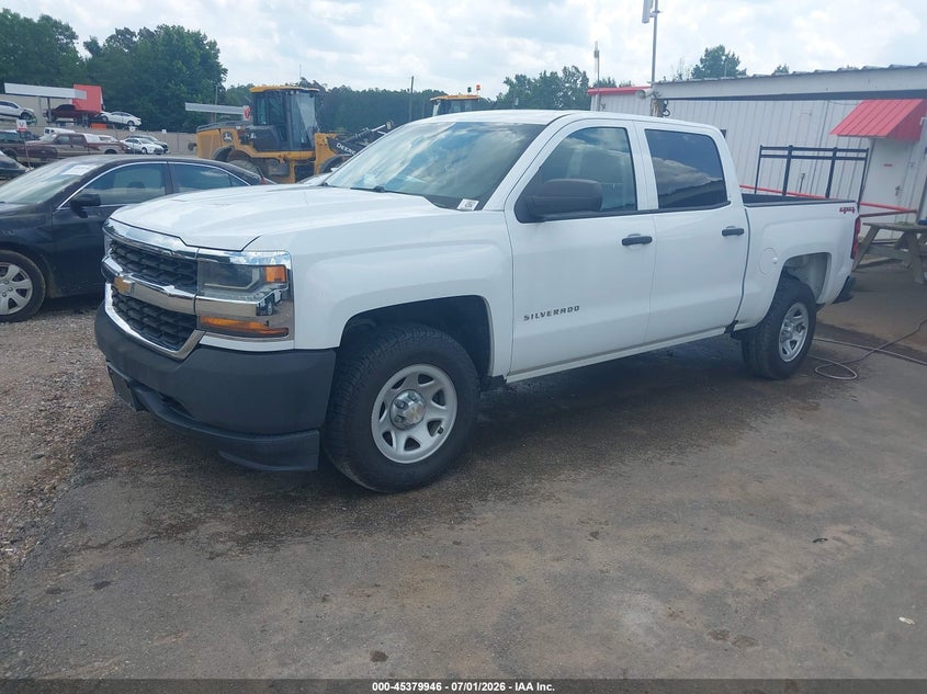 Vin: 3gcuknec6hg437472, lot: 45877941, chevrolet silverado 1500 wt 20172