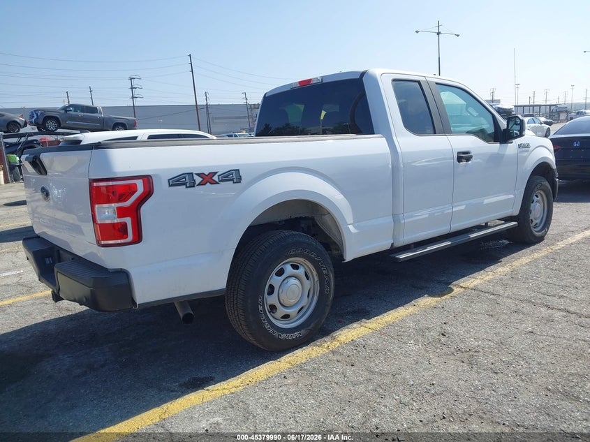 Vin: 1ftex1eb4lkf20700, lot: 45877985, ford f-150 xl 20204