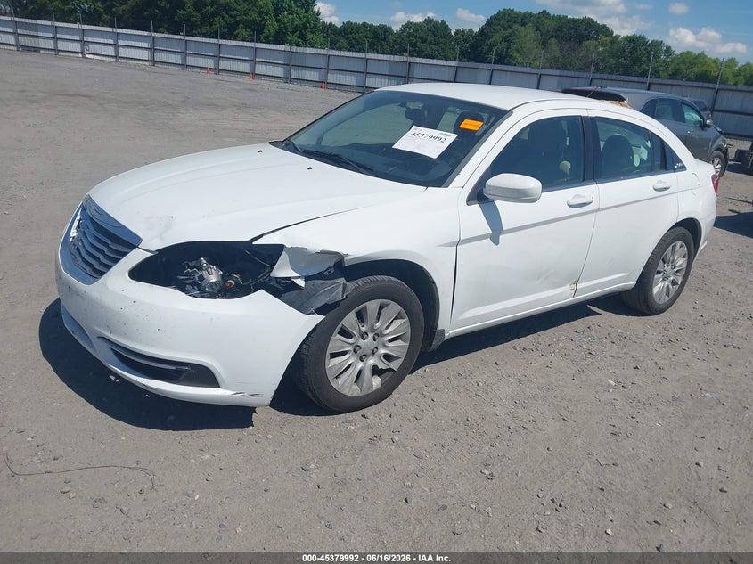 Vin: 1c3ccbab8cn292461, lot: 45877989, chrysler 200 lx 20122