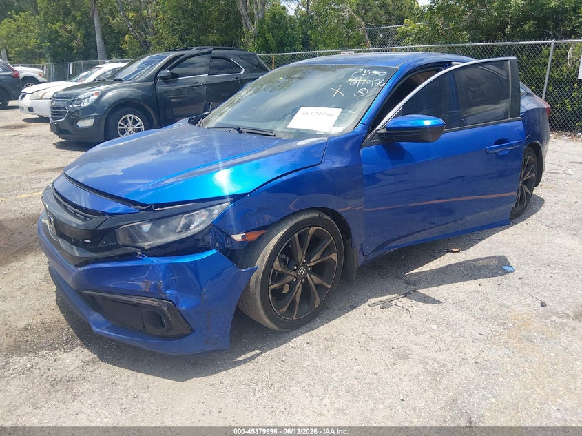 2020 Honda Civic Sport 2HGFC2F81LH601669 photo 1