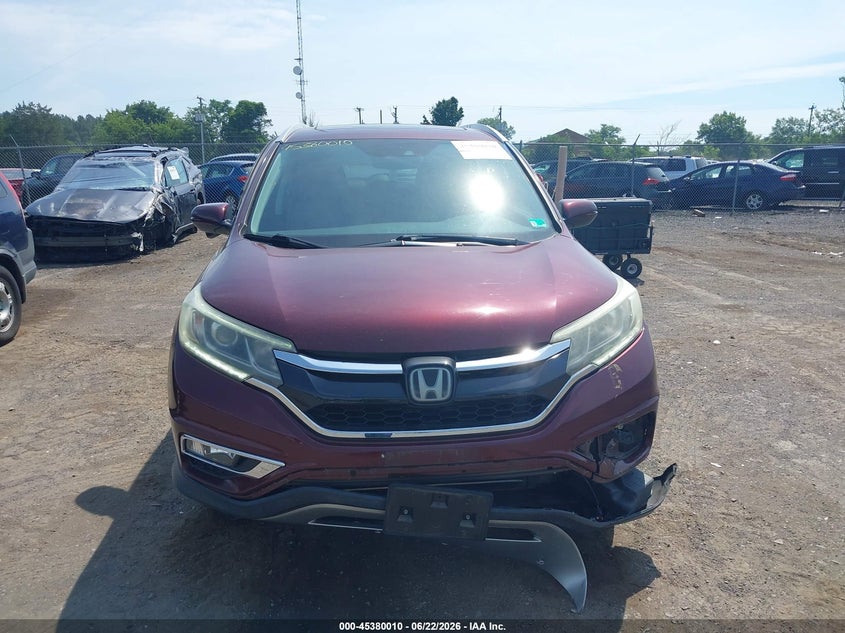 2016 HONDA CR-V SPORT UTILITY VEHICLE 2.4L I-4 DI, DOHC, VVT, 185HP