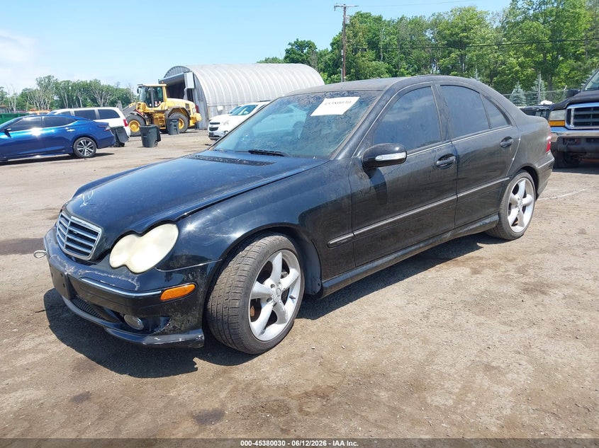 WDBRF40J15A654298 2005 Mercedes-Benz C 230 Kompressor Sport photo 1