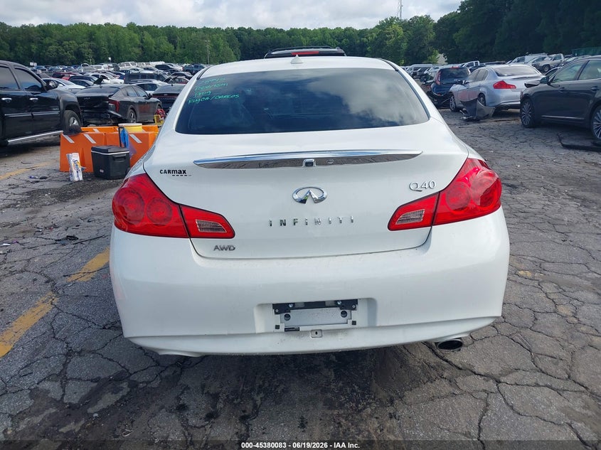 2015 Infiniti Q40 VIN: JN1CV6AR5FM521539 Lot: 45380083