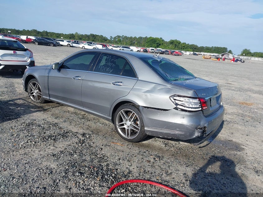 2014 MERCEDES-BENZ E-KLASSE SEDAN 3.5L V-6 DI, DOHC, VVT, 302HP