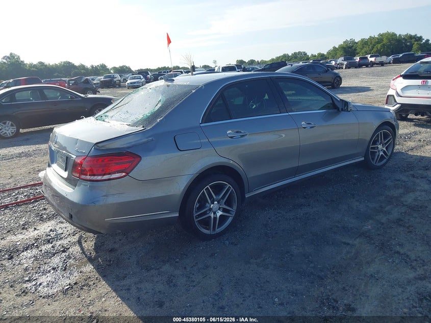 2014 MERCEDES-BENZ E-KLASSE SEDAN 3.5L V-6 DI, DOHC, VVT, 302HP