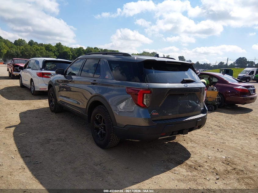 Vin: 1fmsk8jh9nga80706, lot: 45878130, ford explorer timberline 20223