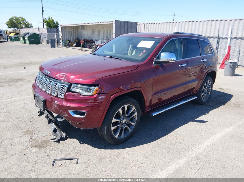 2017 Jeep Grand Cherokee Overland 4x4 1C4RJFCG9HC676697 photo 1