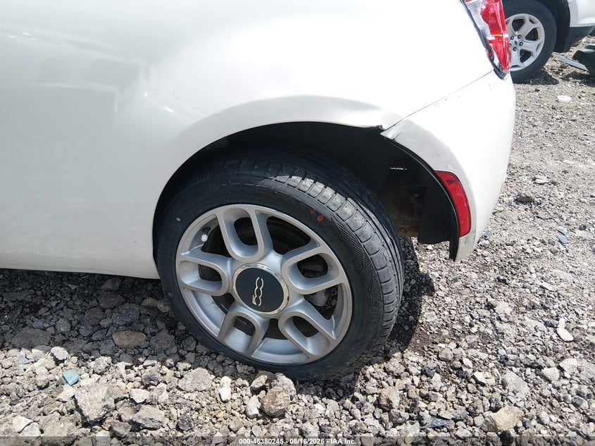 2012 Fiat 500 Pop VIN: 3C3CFFAR4CT380483 Lot: 45380245