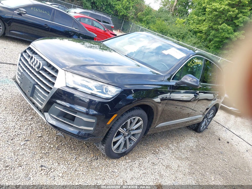 Vin: wa1labf71hd029550, lot: 45878263, audi q7 3.0t premium 20172