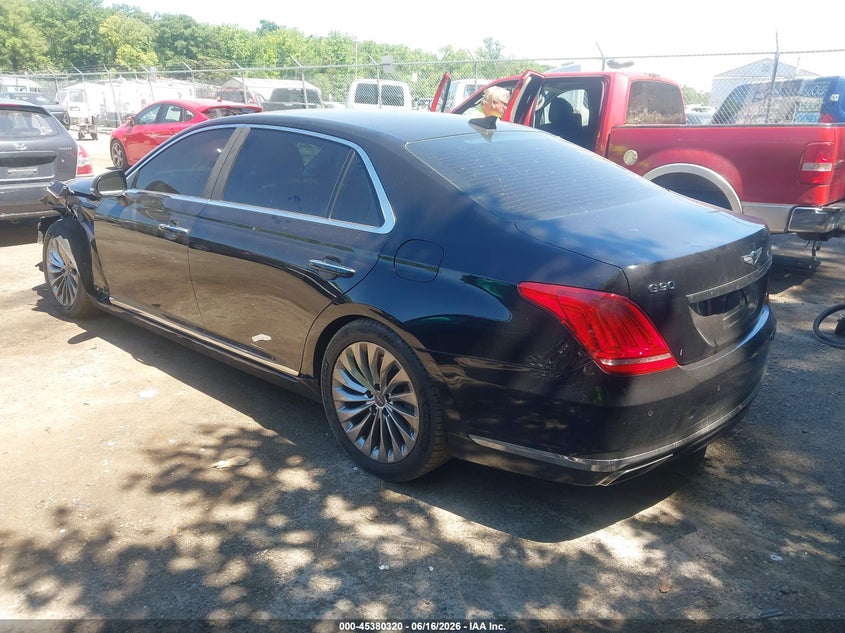 2018 Genesis G90 5.0 Ultimate VIN: KMHG54JH6JU047017 Lot: 45380320