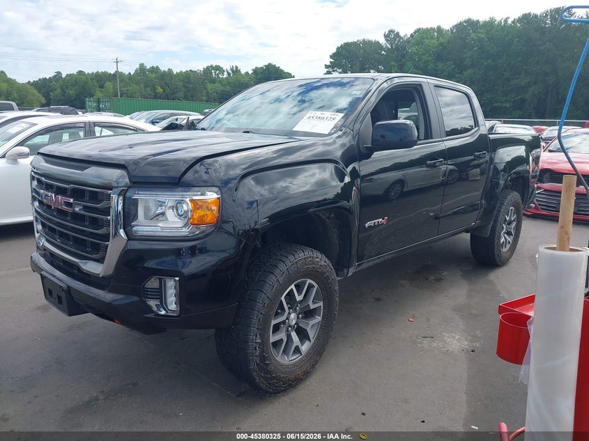 Vin: 1gtg6fen7n1271756, lot: 45878320, gmc canyon 4wd  short box at4 - leather 20222