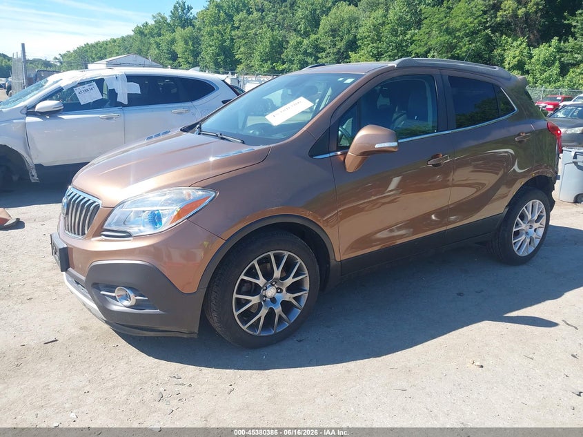 2016 Buick Encore Sport Touring VIN: KL4CJ1SMXGB683432 Lot: 45380386
