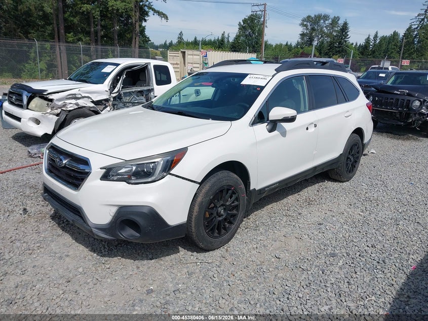 Vin: 4s4bsafc5j3294159, lot: 45878401, subaru outback 2.5i premium 20182