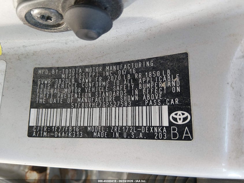 TOYOTA COROLLA - zdjęcie 9