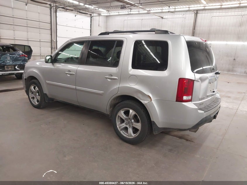 Vin: 5fnyf4h51eb001286, lot: 45878422, honda pilot ex-l 20143