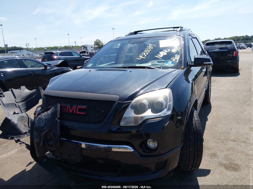 Vin: 1gkkvted2cj375494, lot: 45878485, gmc acadia denali 20122
