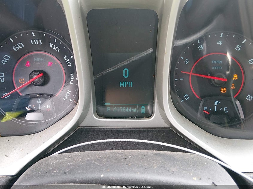 2013 CHEVROLET CAMARO COUPE 3.6L V-6 DI, DOHC, VVT, 323HP