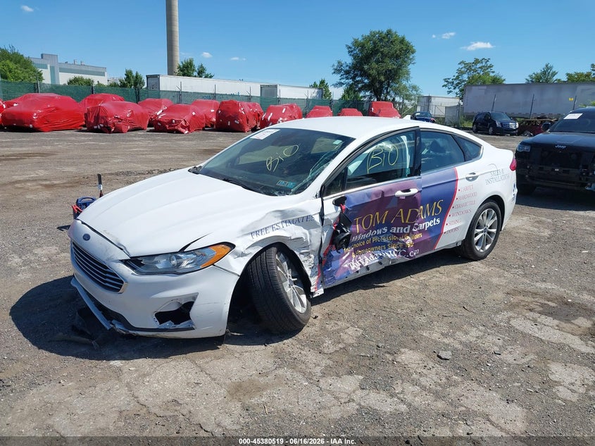 2020 Ford Fusion Se 3FA6P0HDXLR183687 photo 1