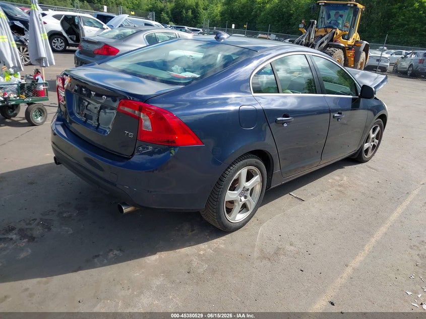 2012 VOLVO S60 SEDAN 2.5L I-5 DOHC, VVT, TURBO, 250HP