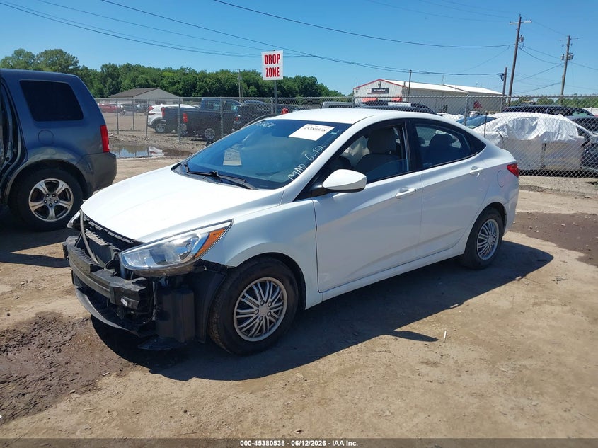2016 Hyundai Accent Se KMHCT4AE8GU032439 photo 1