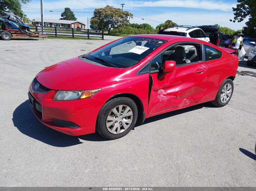 2012 Honda Civic Lx 2HGFG3B5XCH541042 photo 1