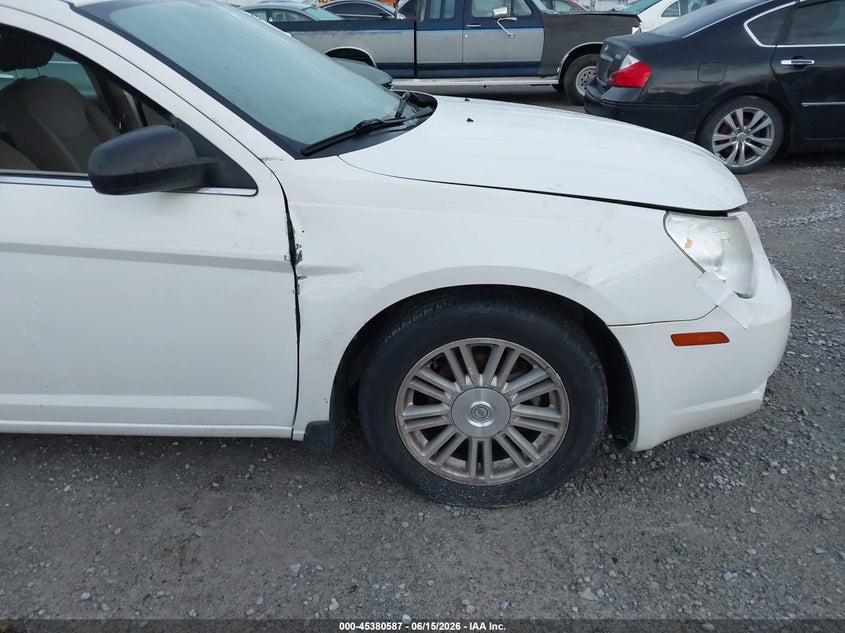 2009 CHRYSLER SEBRING SEDAN 2.4L I-4 DOHC, VVT, 173HP