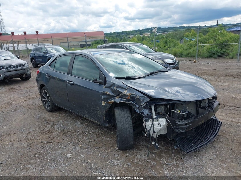 2018 TOYOTA COROLLA auction photo 1