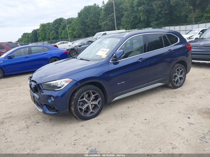 Vin: wbxhu7c37j5h40600, lot: 45878634, bmw x1 sdrive28i 20182