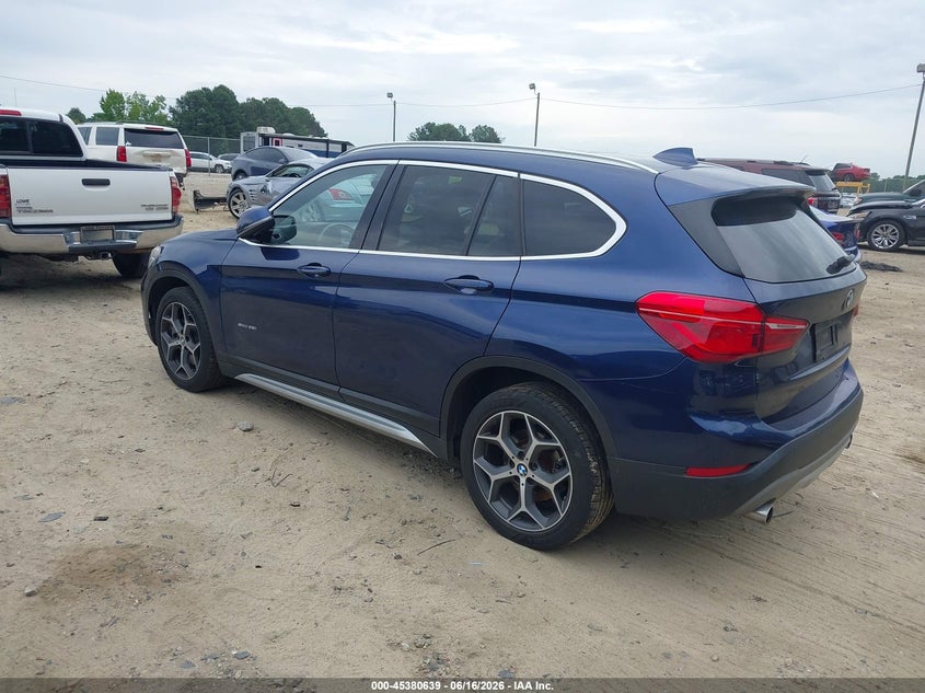 Vin: wbxhu7c37j5h40600, lot: 45878634, bmw x1 sdrive28i 20183