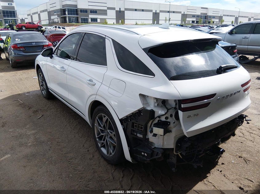 Vin: kmumadtb2nu075976, lot: 45878647, genesis gv70 2.5t awd 20223