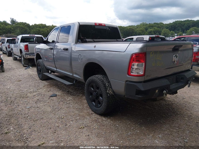Vin: 3c6ur5cl4kg579462, lot: 45878699, ram 2500 tradesman  4x4 6'4 box 20193