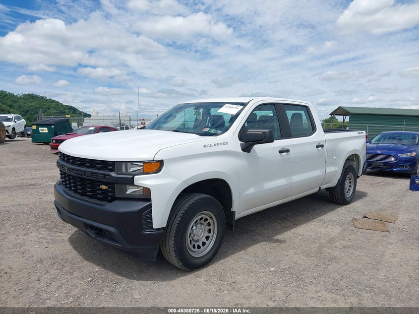 2020 Chevrolet Silverado 1500 4wd  Standard Bed Wt 3GCUYAEF2LG174522 photo 1