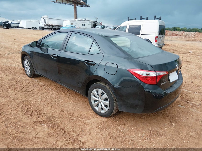 2016 TOYOTA COROLLA auction photo 3